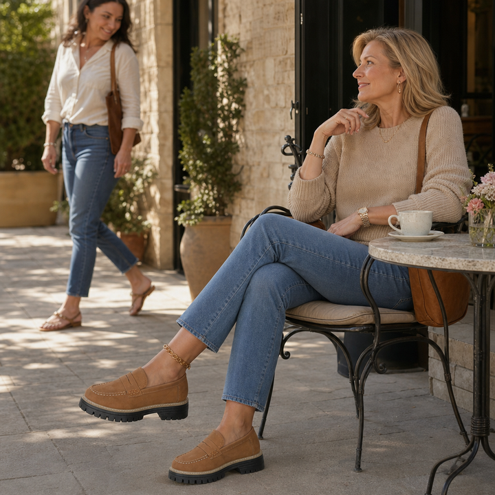 Wearbella – Klasyczne Mokasyny na Grubej Podeszwie