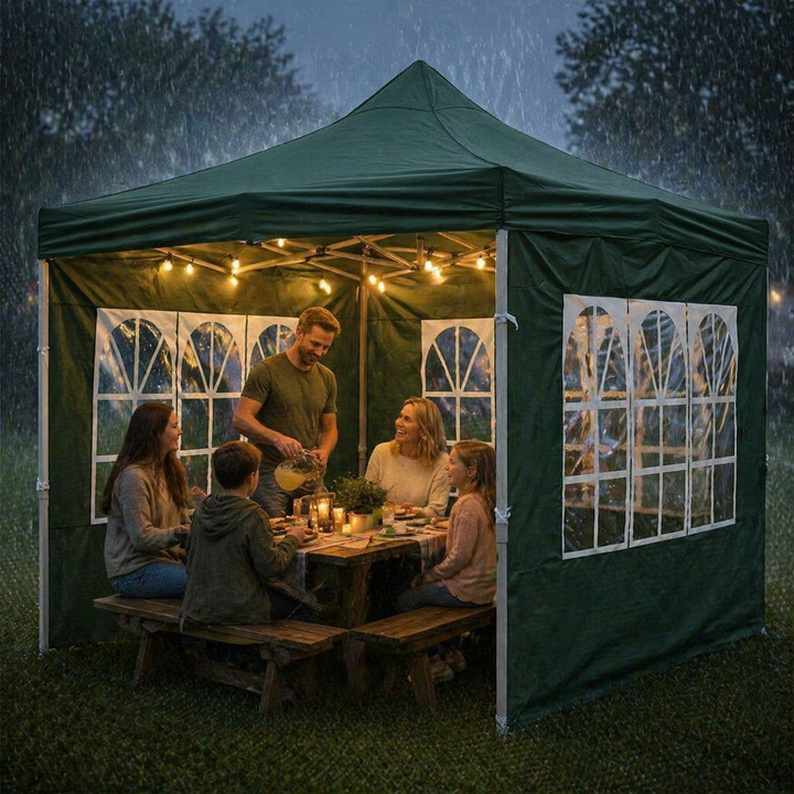Shelterly – Ochronne panele boczne na zadaszenie