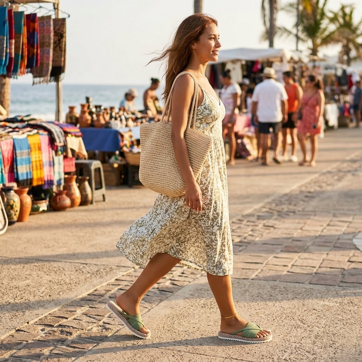 Lunara – Miękkie sandały w stylu espadryli