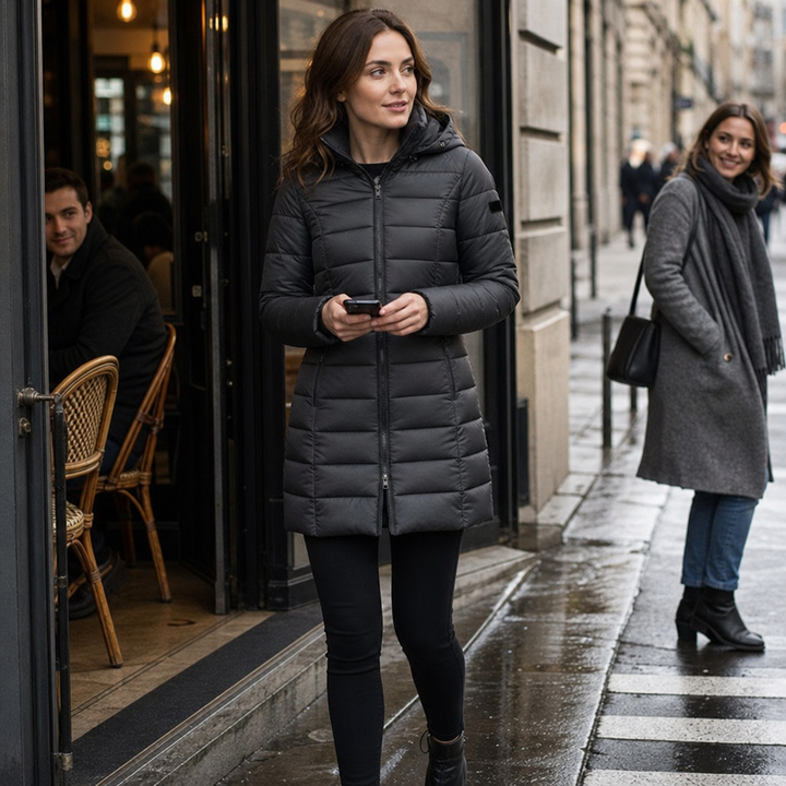 Wearbella – Wypełniona Puchowa Kurtka o Średniej Długości
