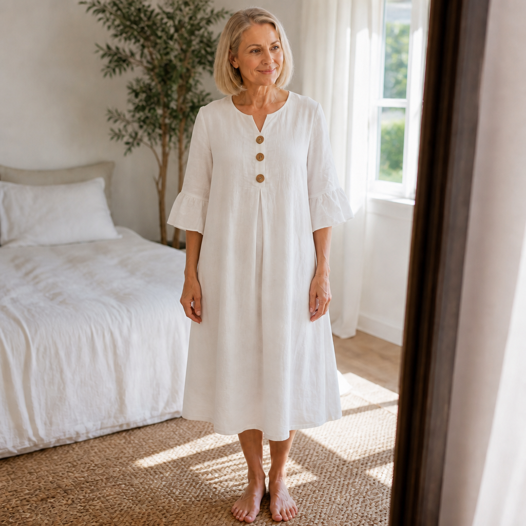 Wearbella – Sukienka midi z dekoltem w serek i falbanami