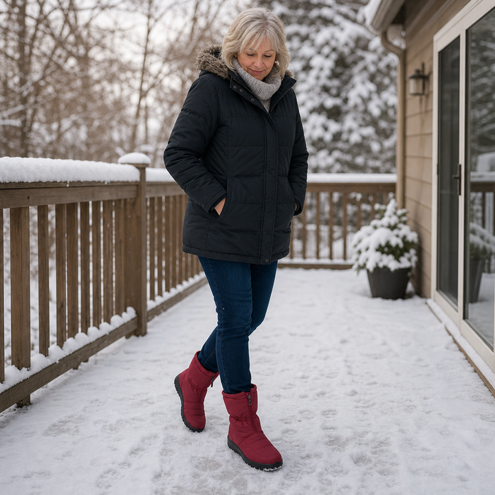 Frostbella – Pikowane Śniegowce na Zamek do Łydki