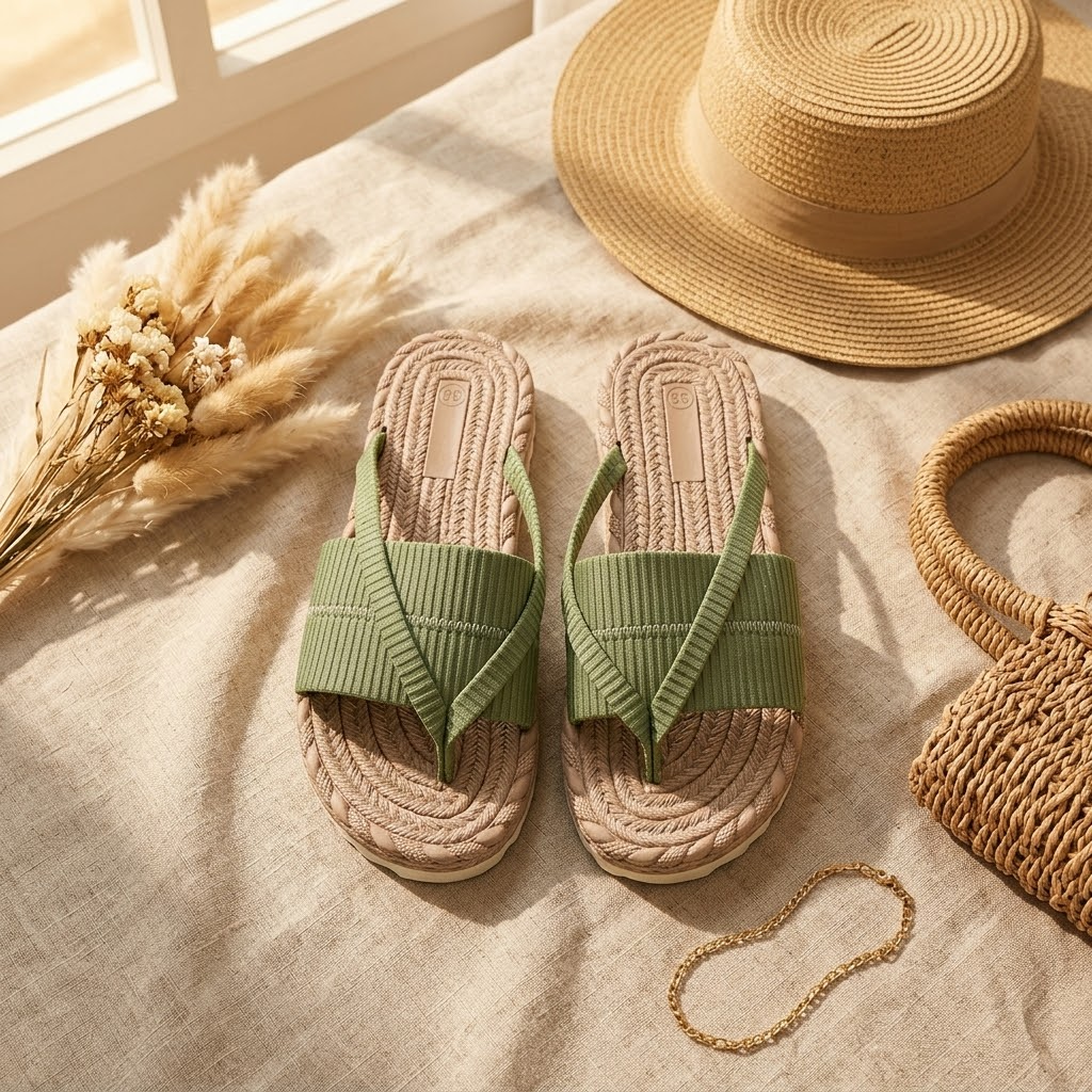 Lunara – Miękkie sandały w stylu espadryli