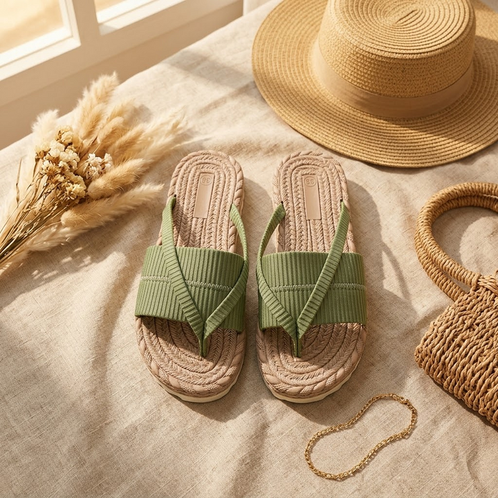 Lunara – Miękkie sandały w stylu espadryli