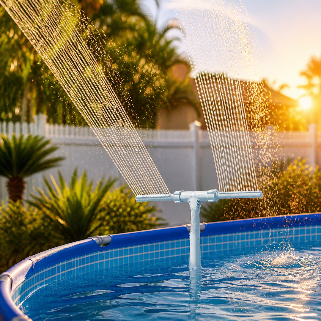 Splashly – Zraszacz do fontanny basenowej