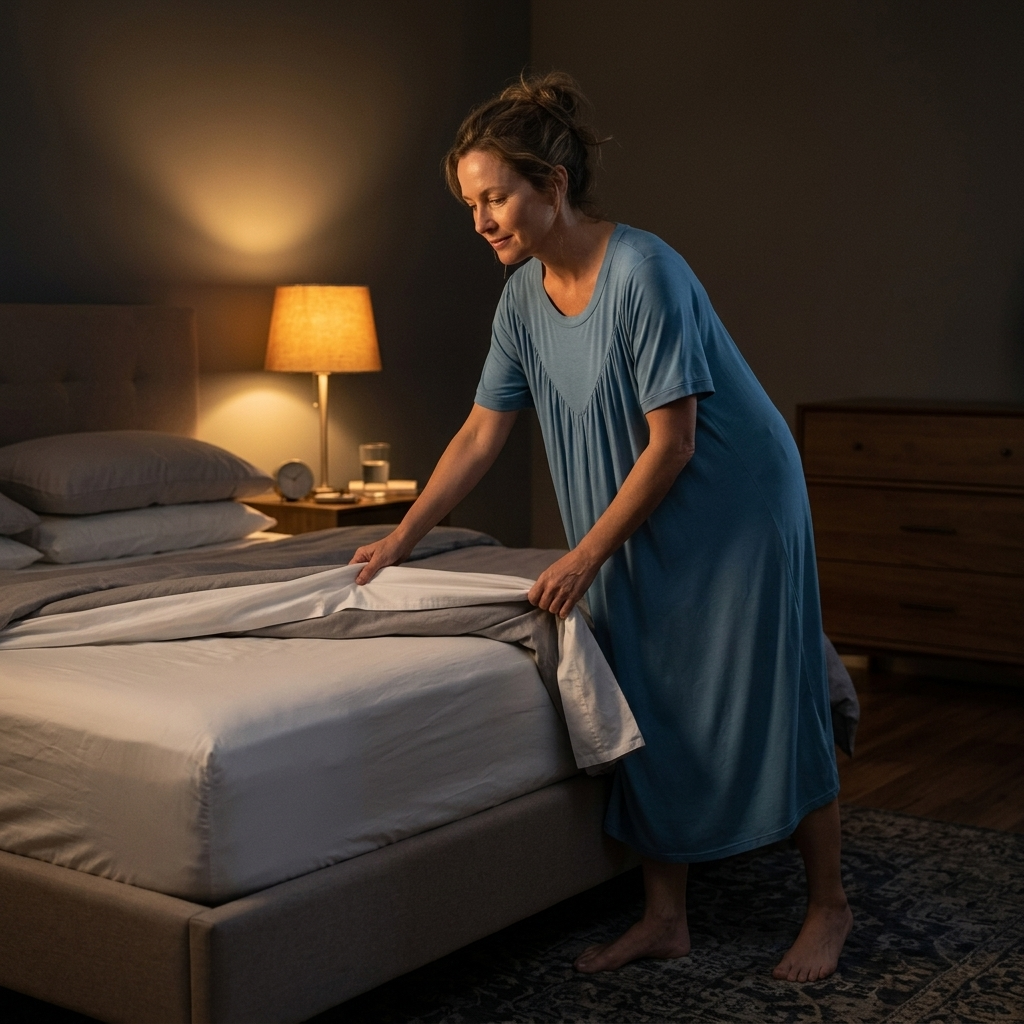 Softveil – Oddychająca Sukienka Nocna z Modalu dla Kobiet