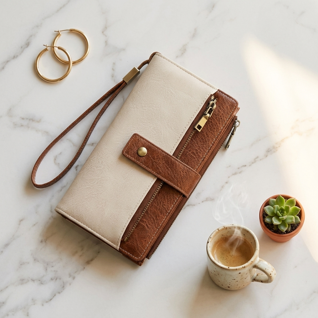 Tessara – Vintage Portfel Trifold RFID