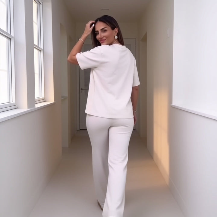 Wearday – Zestaw z krótkim rękawem i spodniami
