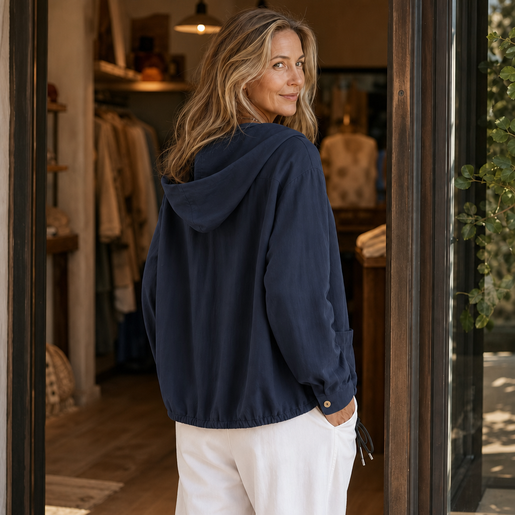 Wearbella – Lekka kurtka z regulowanym kapturem