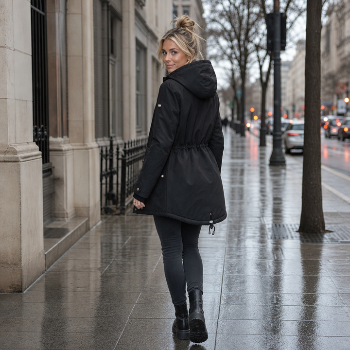 Warmbella – Parka z ociepleniem i taliowaniem