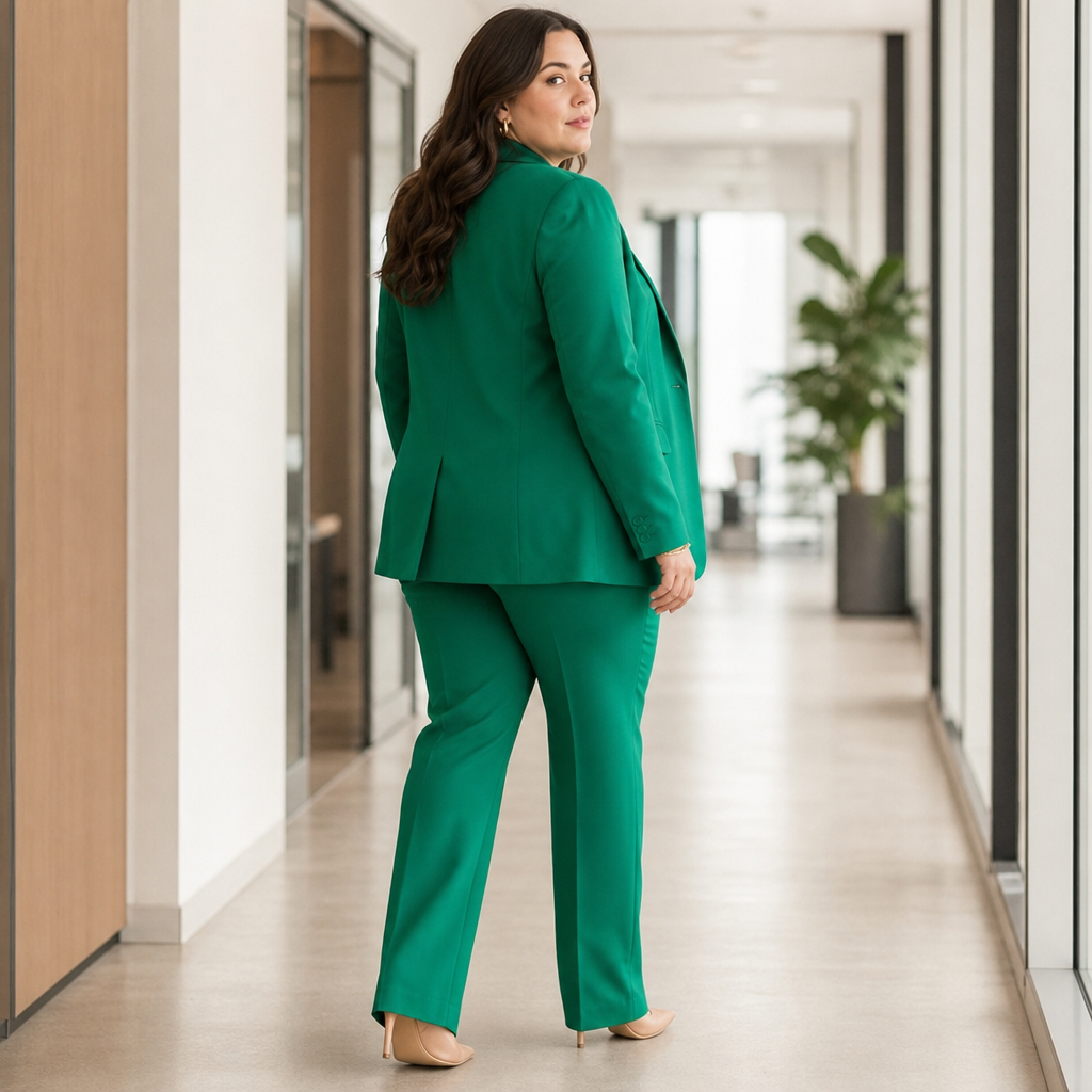 Tailorra – Zestaw żakietu i spodni 3D Jacquard
