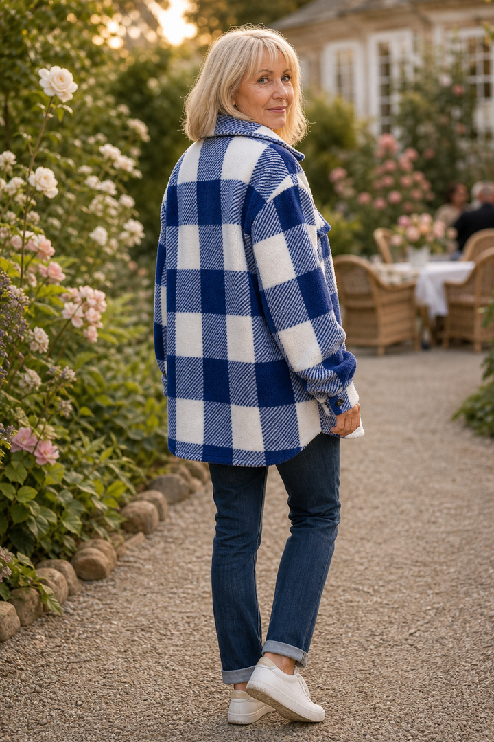 Wearbella – Koszula w kratę z guzikami z przodu