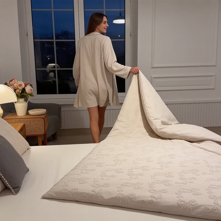 Tuftly – Zestaw poszewek na kołdrę z fakturą tufted