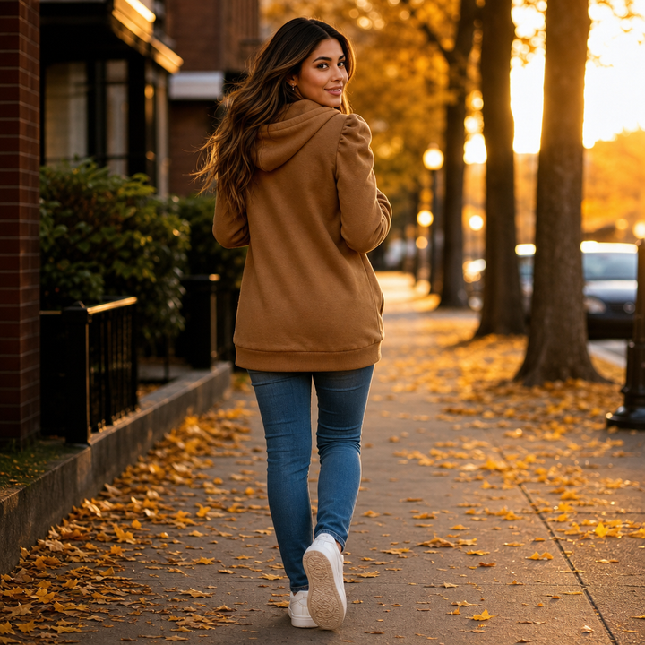 Coshvale – Bluza z kapturem z bufkami