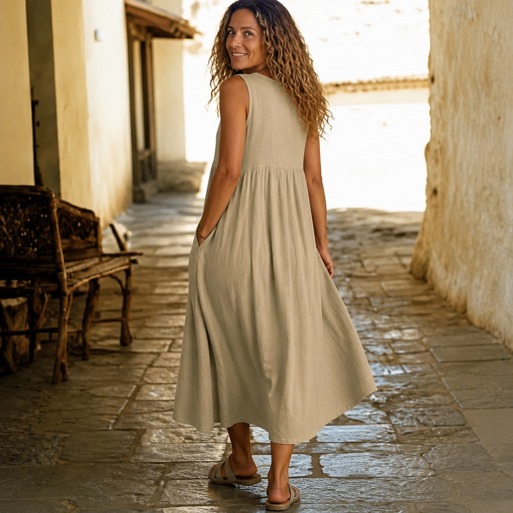 Wearbella – Midi Sukienka z Kieszeniami, Które Naprawdę Wykorzystasz