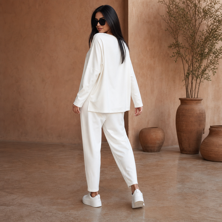 Wearbella – Zestaw dresowy z szerokimi nogawkami