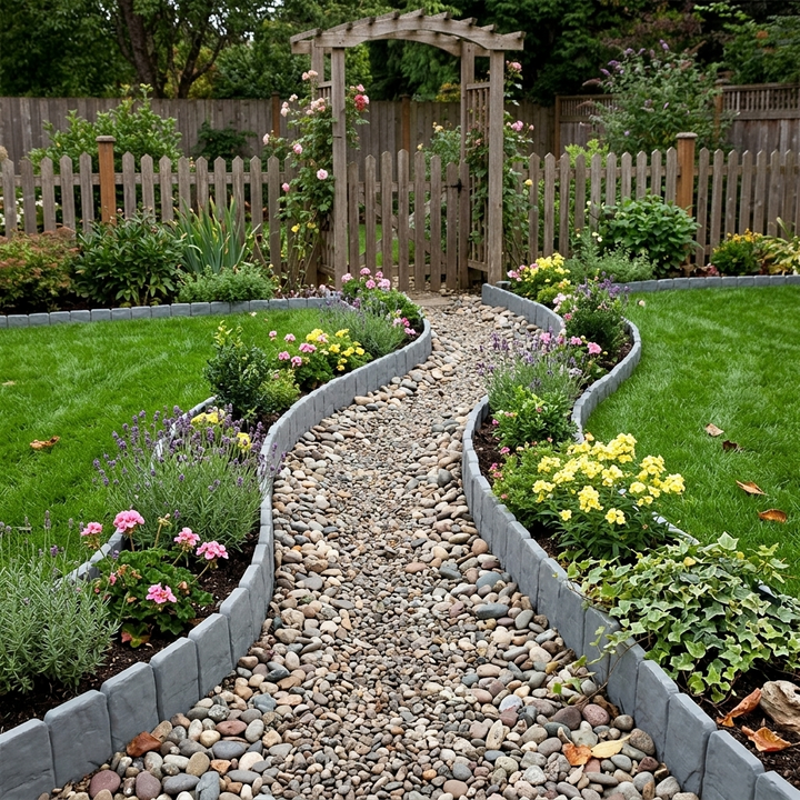 Stoneborder – Sztuczna Obramowanie Ogrodu z Kamienia