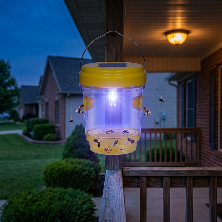 Waspora – Pułapka na osy solarna z LED (2-pak)