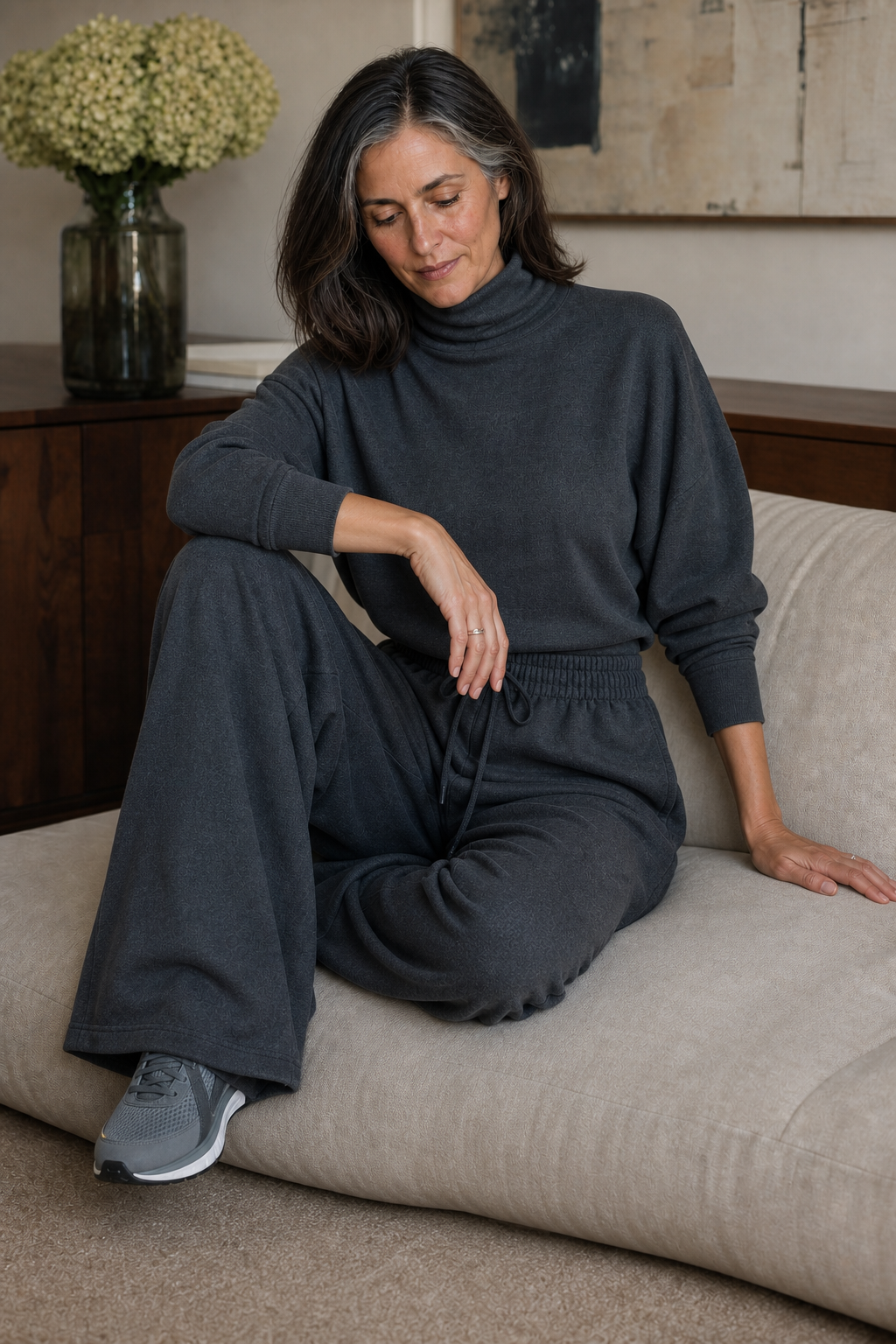 Wearbella – Zestaw z golfem i szerokimi spodniami