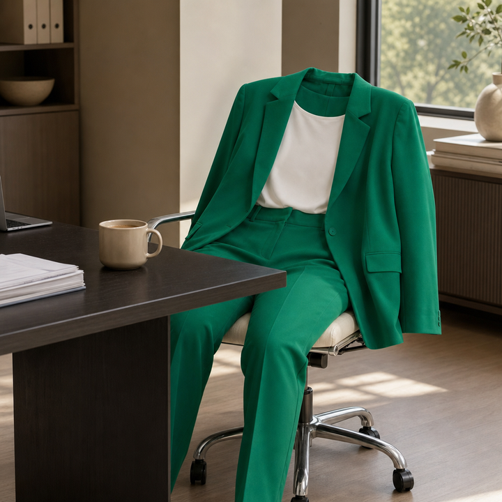 Tailorra – Zestaw żakietu i spodni 3D Jacquard