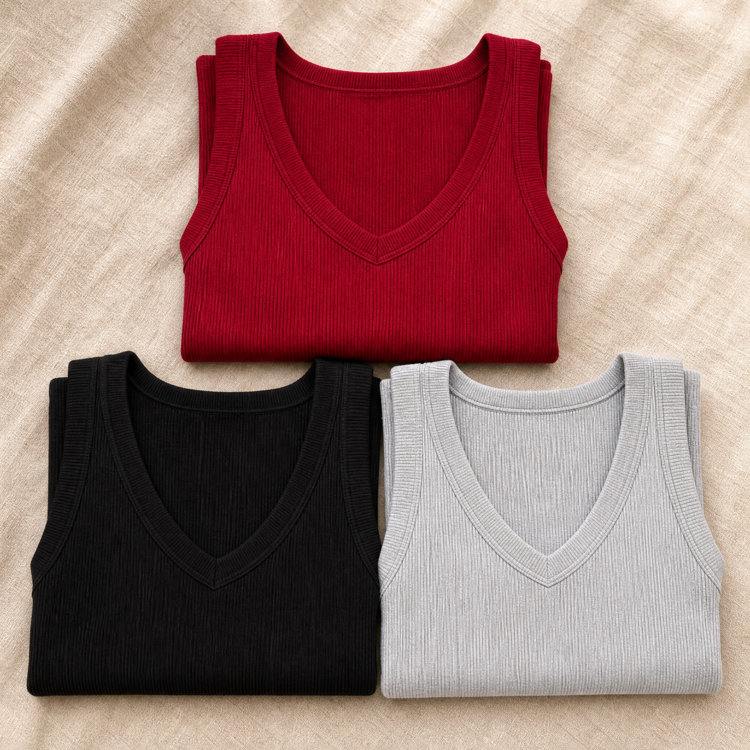 Wearbella – Damski top z dekoltem w serek