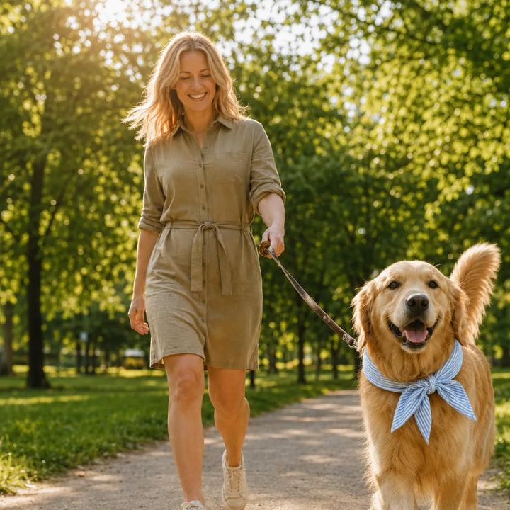 Coolpup – Wielokrotnego użytku chłodząca bandana dla psów, letni szal na szyję bez zamrażania (2 szt.)