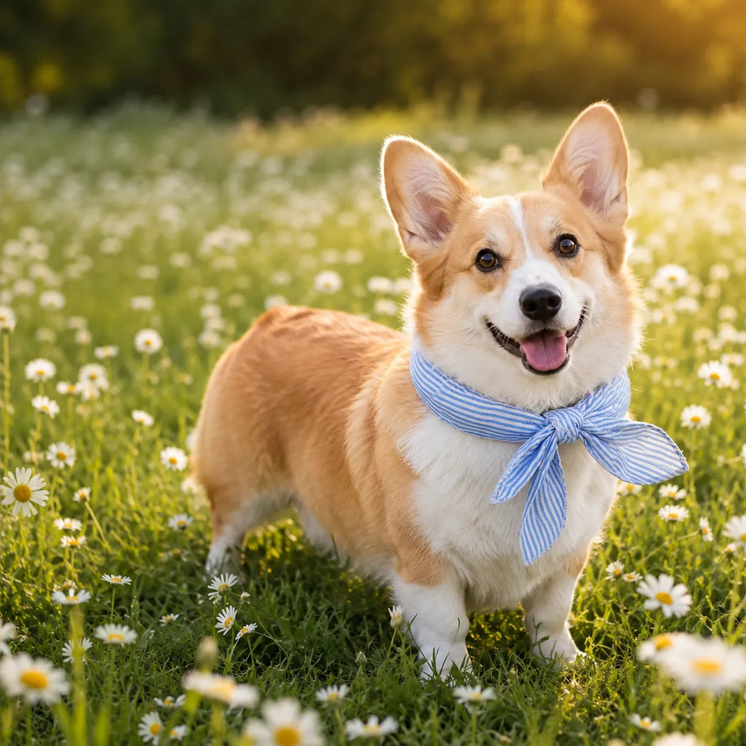 Coolpup – Wielokrotnego użytku chłodząca bandana dla psów, letni szal na szyję bez zamrażania (2 szt.)