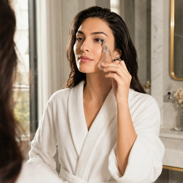 LashLift – Przezroczysta zalotka do rzęs z wbudowanym grzebieniem