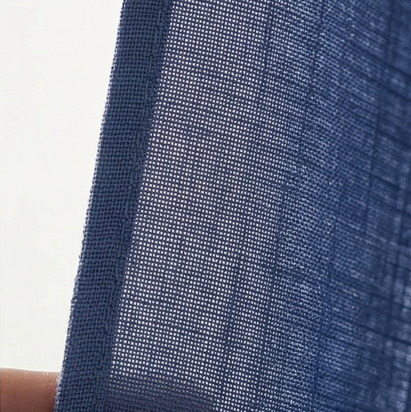 Linara – Sukienka V-Neck z Bawełny i Lnu dla Kobiet