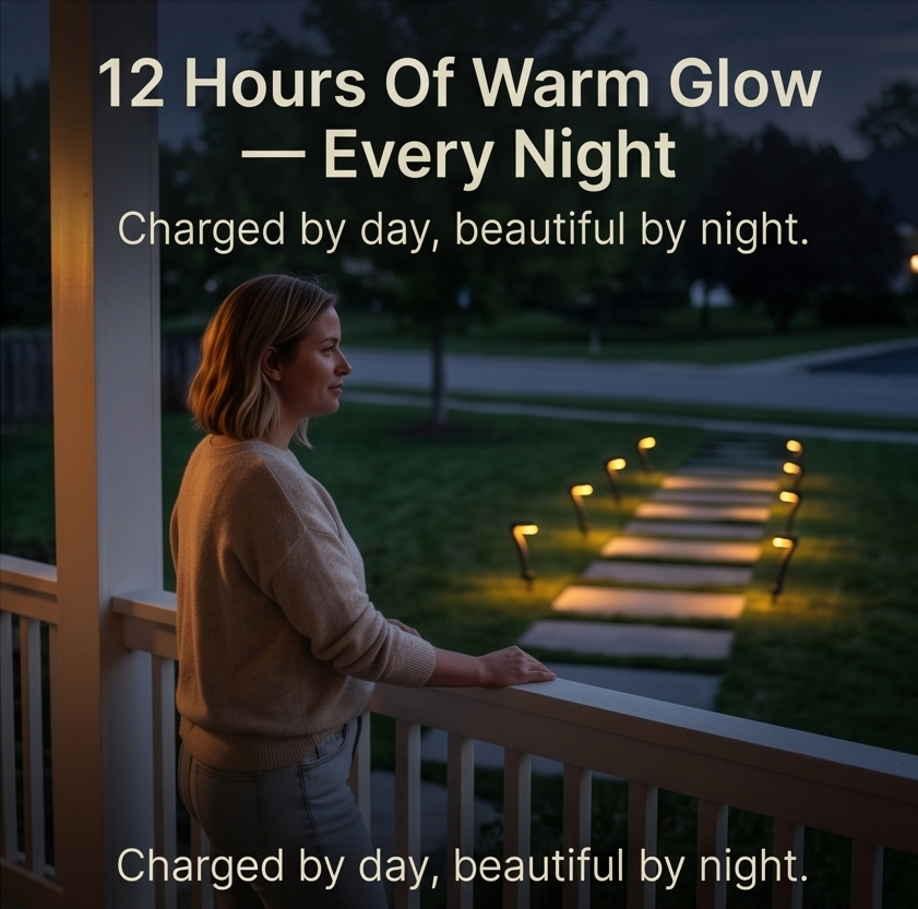 Lumenly – Rzeźbiarskie Słoneczne Lampy Ścieżkowe (Zestaw 4)