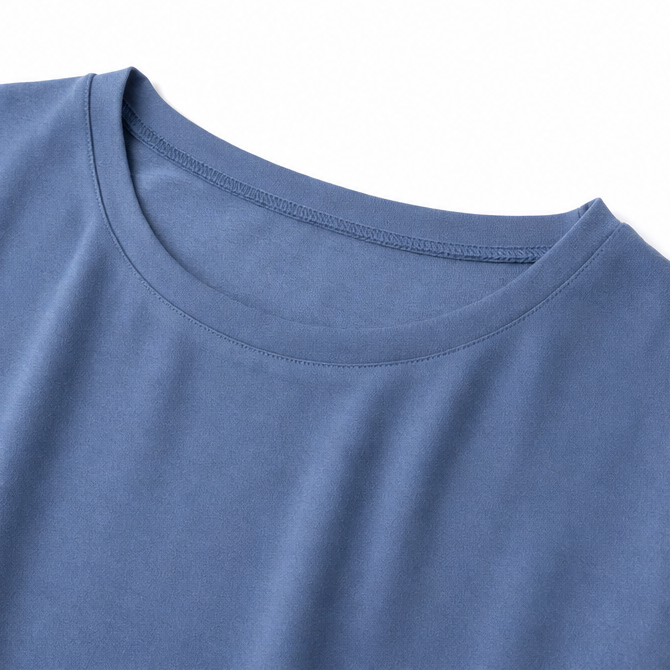Lunavia – Oversized Boxy T-shirt z Bocznych Rozcięciami, Długości Bioder