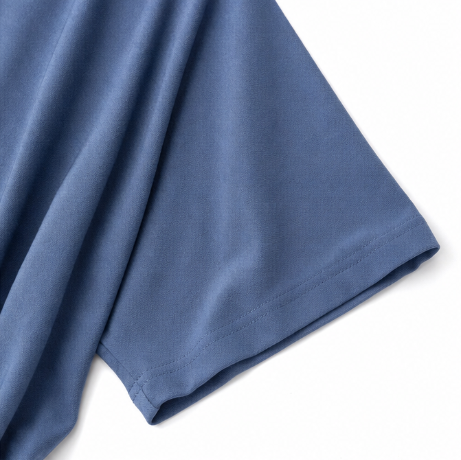 Lunavia – Oversized Boxy T-shirt z Bocznych Rozcięciami, Długości Bioder