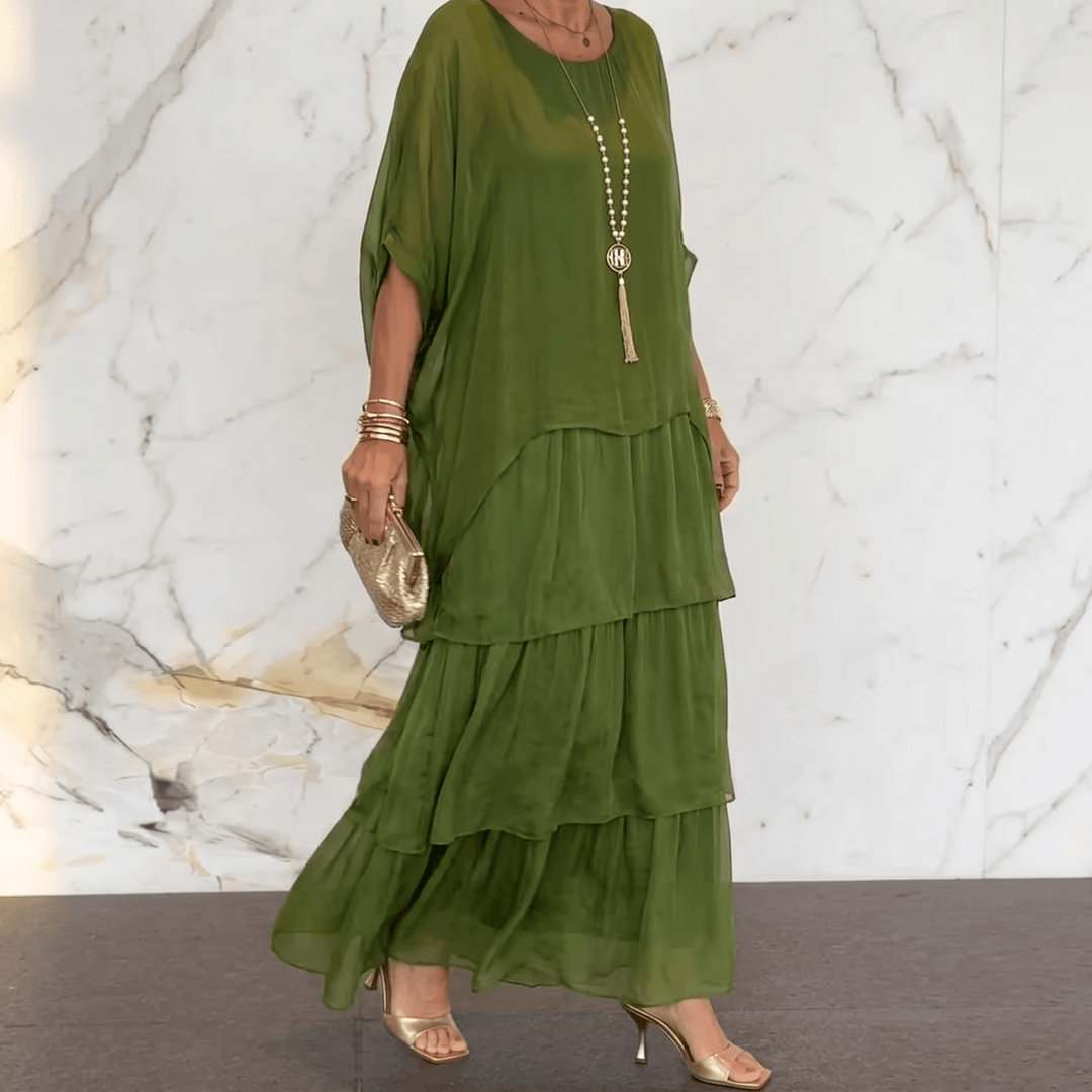 Marella – Elegancka Sukienka Warstwowa dla Kobiet na Wydarzenia