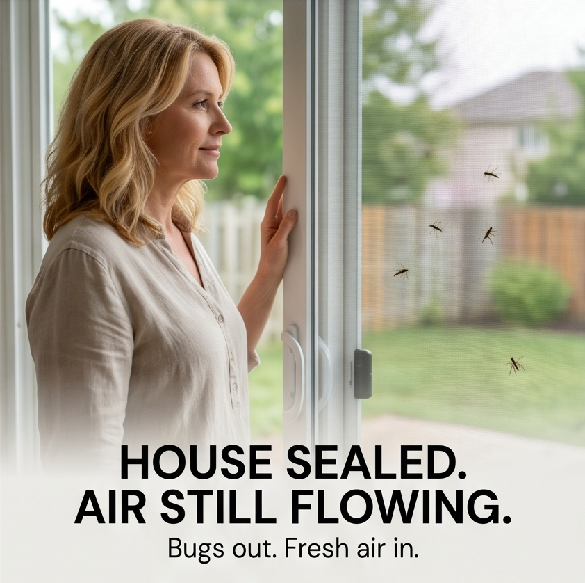 MeshMend – Taśma do naprawy siatki do przyklejania (2-pak)