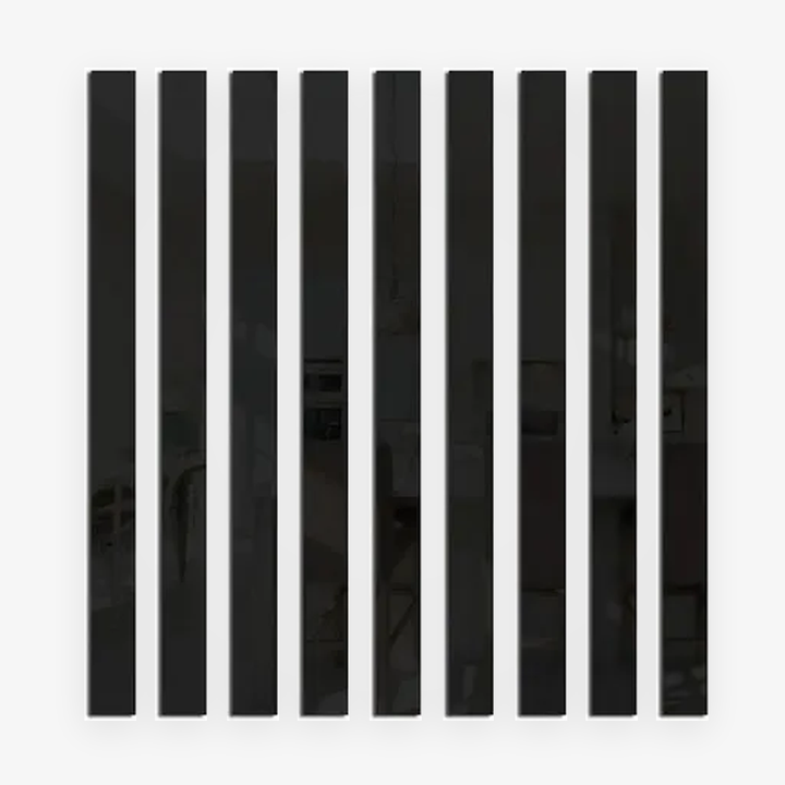 Mirrora – Samoprzylepne Listwy Lustrzane na Ścianę (20 sztuk)
