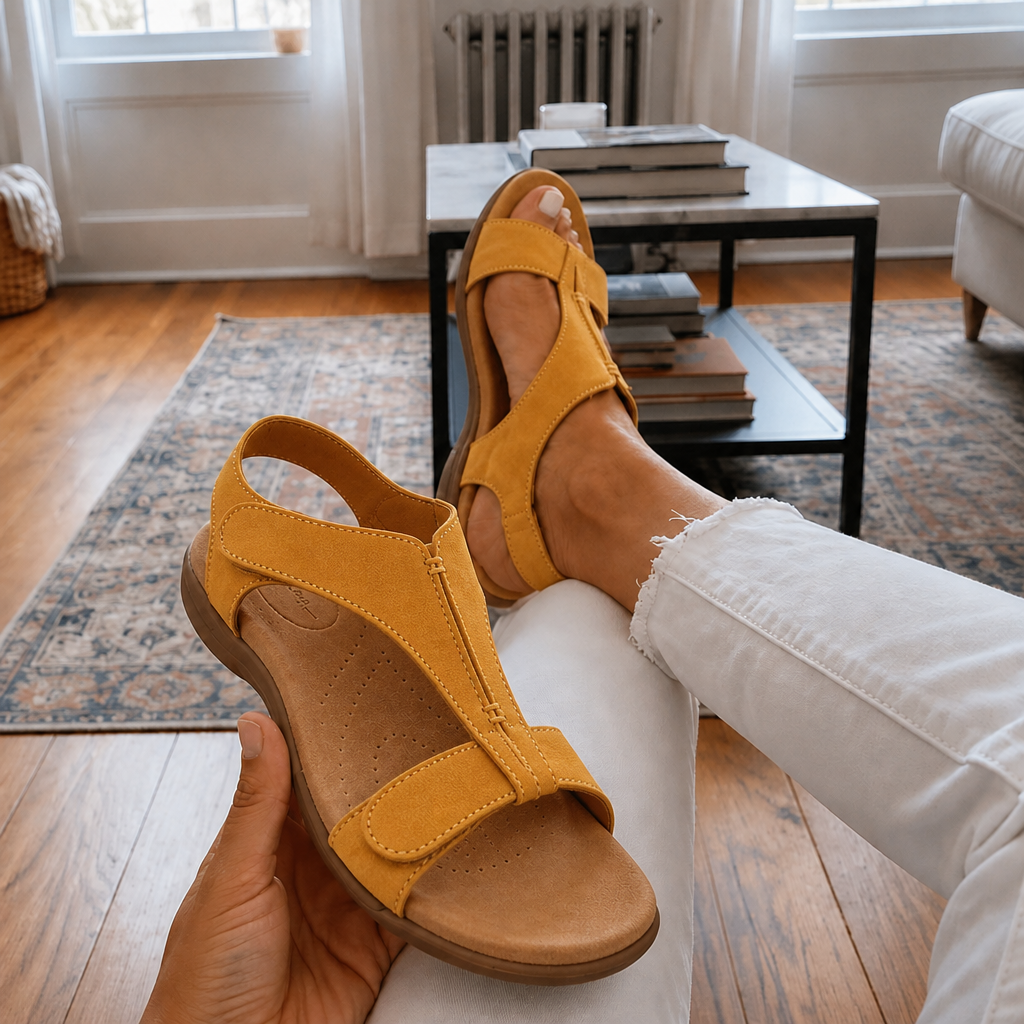 Wearbella – Sandały na podbicie z regulowanymi paskami