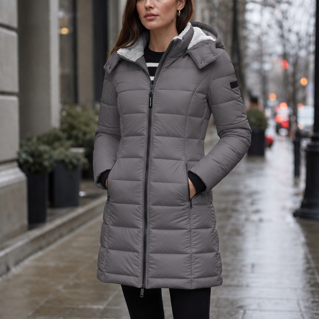 Wearbella – Wypełniona Puchowa Kurtka o Średniej Długości