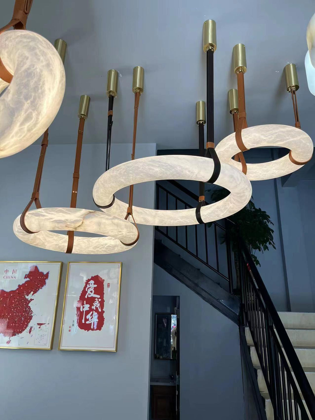 Lampa wisząca Oslo Alabaster A