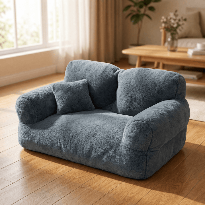 Pawluna – Pluszowa Sofa dla Zwierząt z Praniem w Pralce