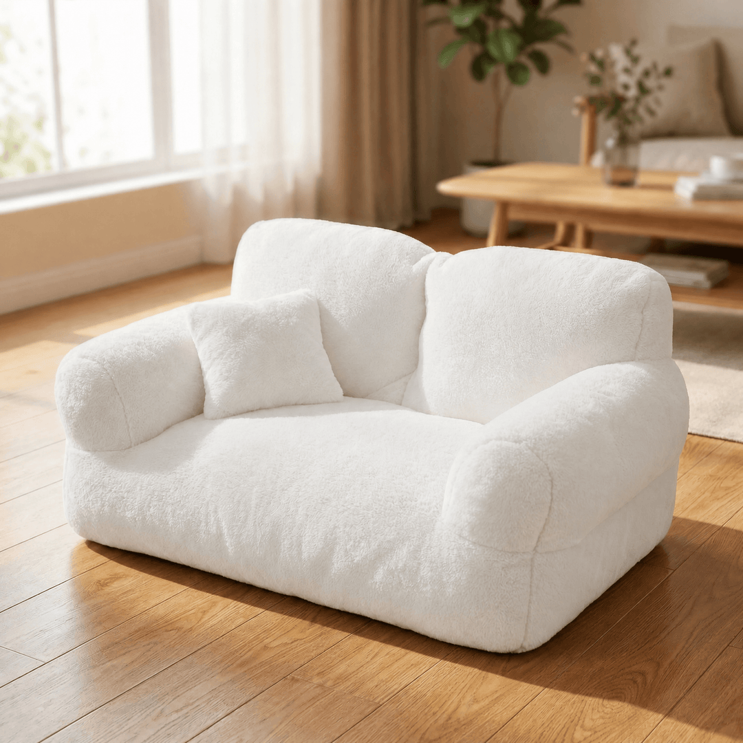 Pawluna – Pluszowa Sofa dla Zwierząt z Praniem w Pralce
