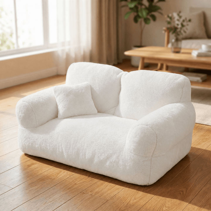 Pawluna – Pluszowa Sofa dla Zwierząt z Praniem w Pralce