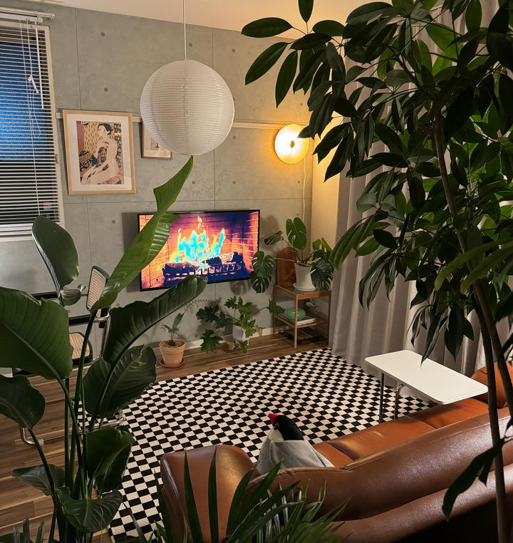 Lampa Wisząca z Papieru Washi A