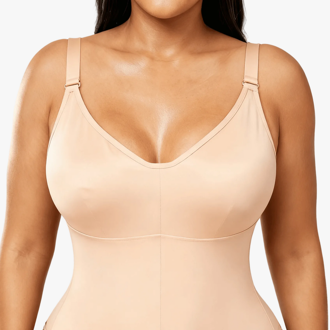 Sculptessa – Body z kontrolą brzucha na zamek