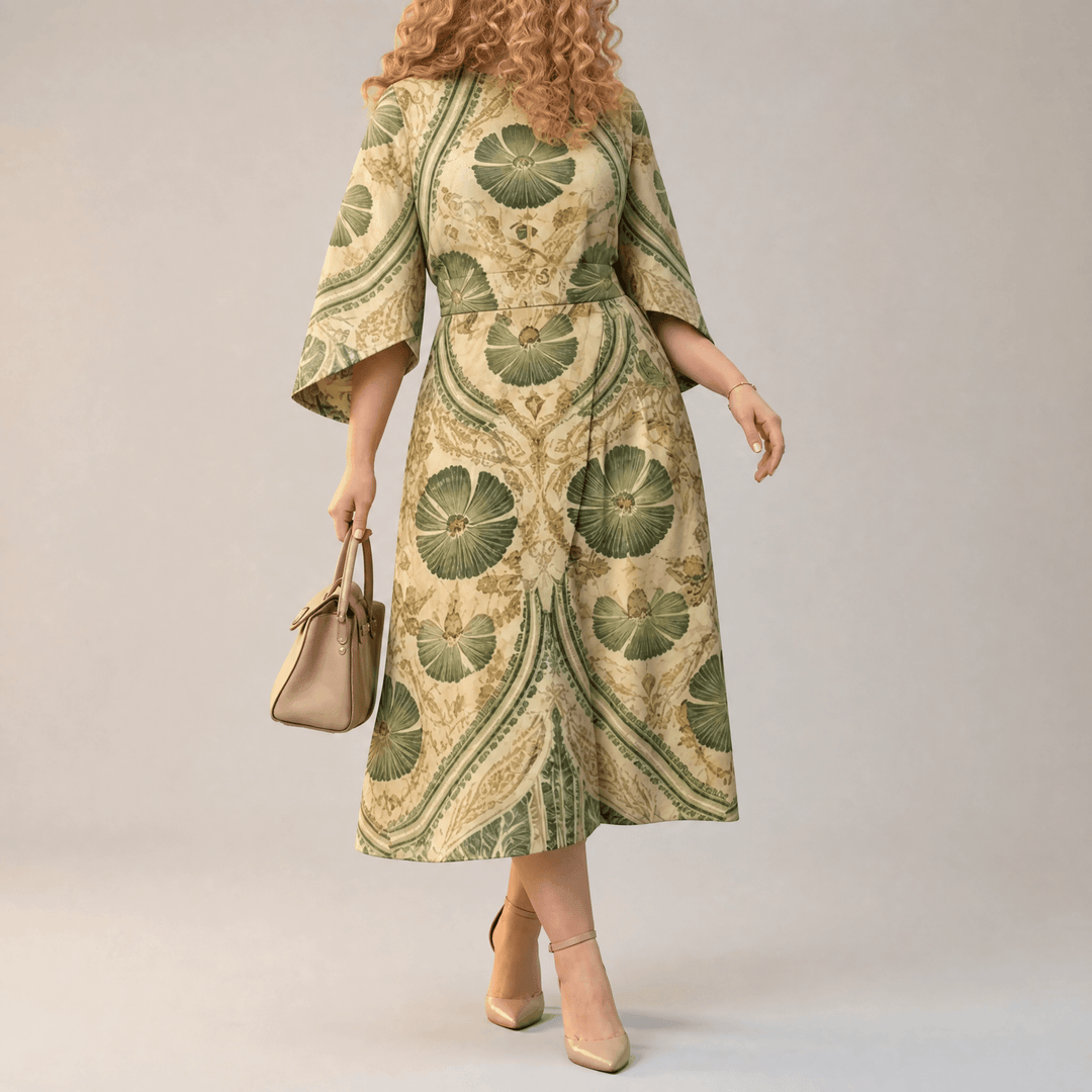 Serenza – Sukienka midi z vintage&