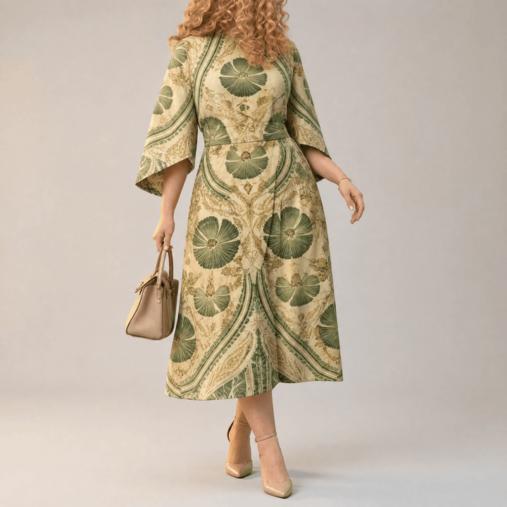 Serenza – Sukienka midi z vintage&