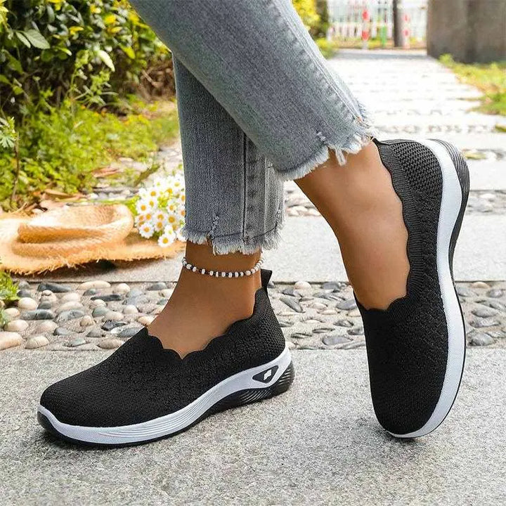 Wavella – Lekkie Buty Slip-On do Chodzenia dla Kobiet