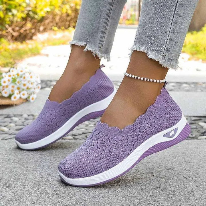 Wavella – Lekkie Buty Slip-On do Chodzenia dla Kobiet