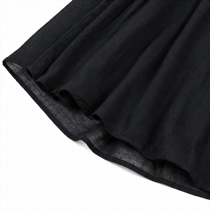 Soléra – Spódnica maxi boho w kształcie litery A z wysokim stanem dla kobiet