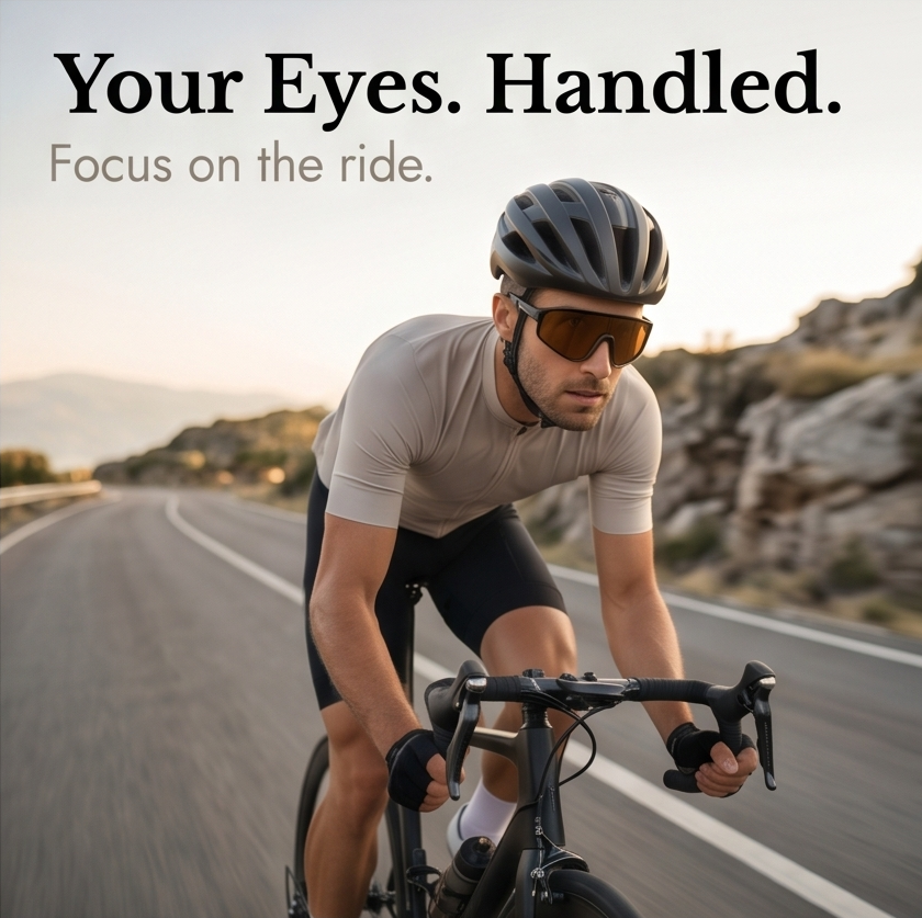 Solshift – Sportowe okulary z adaptacyjnymi soczewkami
