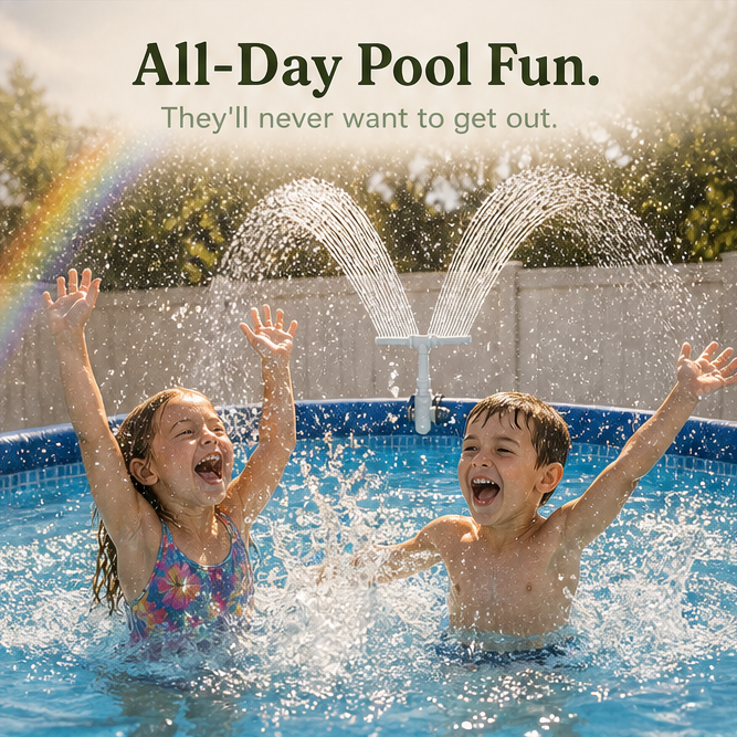 Splashly – Zraszacz do fontanny basenowej